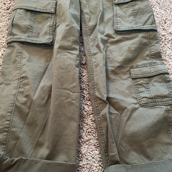 Hollister cargo pants ultra high rise baggy size 23 R 000r - Picture 2 of 4